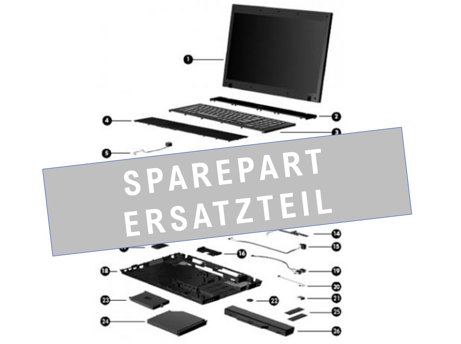 HP 17-CA Tastatur DE Schwarz - shop.bb-net.de