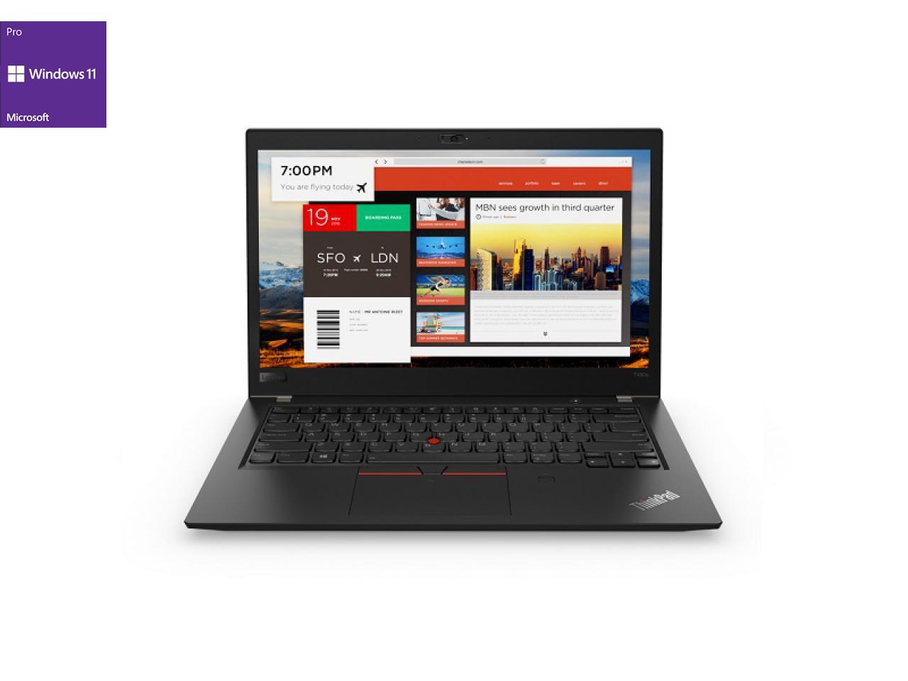 TECXL Lenovo ThinkPad T480s 35,6cm (14\") i5-8250U 8GB 256GB W11P Refurbished