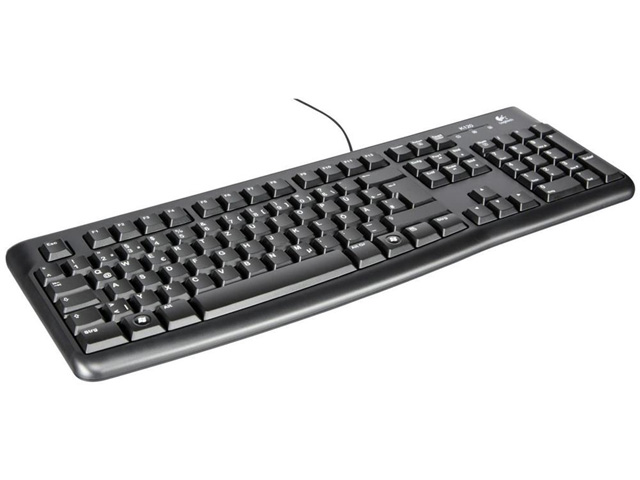 Logitech K120 Tastatur USB Schwarz - 920-002516 OEM - shop.bb-net.de