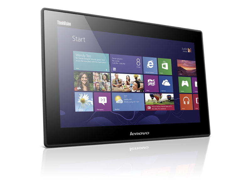 Lenovo ThinkVision LT1423p Mobiler Touch-Monitor mit IPS-LC-Display 13,3 Zoll - 60A3UAR2 Retail - shop.bb-net.de